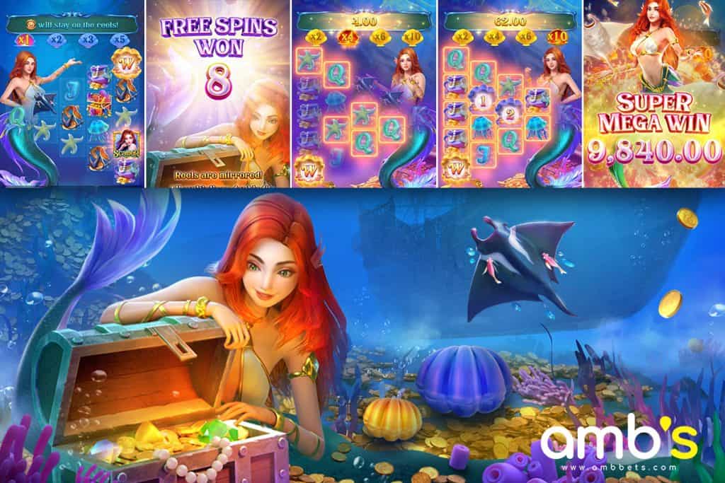 สล็อตเกมใหม่จาก PG  Mermaid Riches