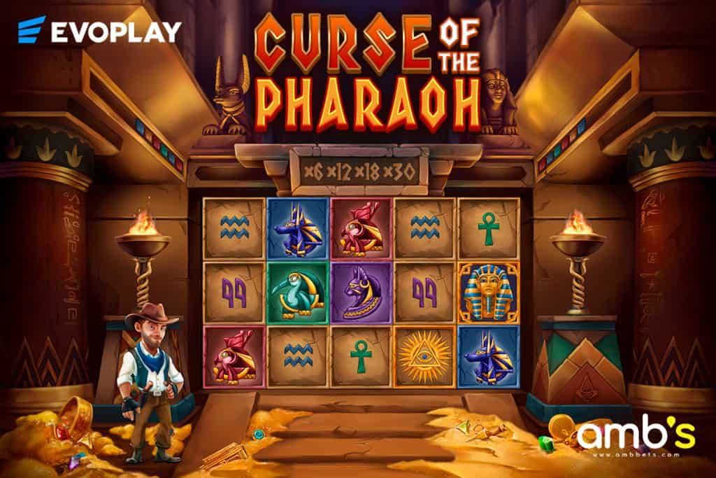 สล็อตออนไลน์ยอดนิยม Curse of the pharaoh แตกง่ายเดือนพฤศจิกายน